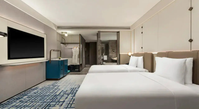 Двухместный номер Lounge Access Standard Отель Crowne Plaza Beijing Tongzhou by IHG