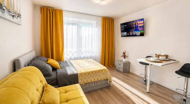 Uyutnaya Studiya V Zhk Salaryevo Park Flat, Book Apartment Moscow Russia