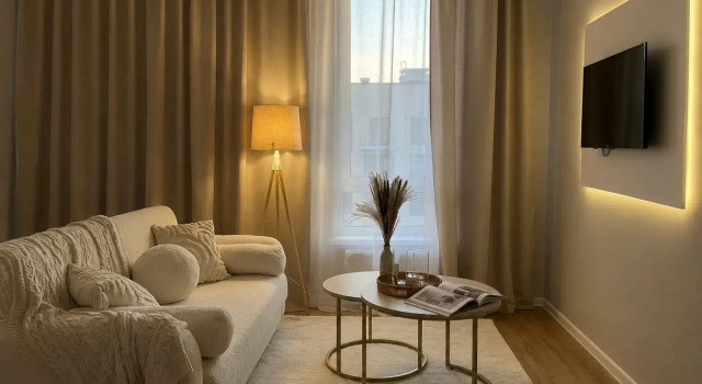 Stay & Breathe | Dizaynerskie | Studiya V Stile Japandi Apartments, Rezerwuj Apartament Moskwa Rosja