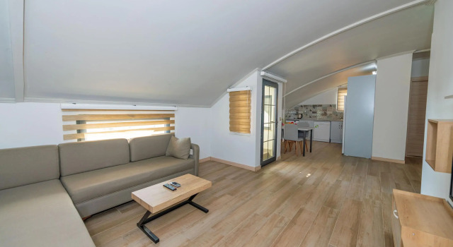 Penthouse с 2 комнатами с балконом Yasam Park Residence Apart Hotel