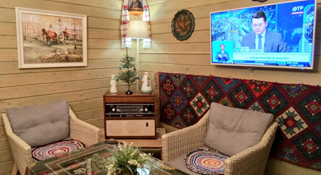 Шестиместный коттедж Гостевой дом Дивный Дворик - Park & Spa