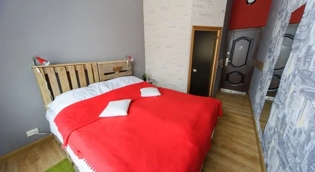 Люкс с красивым видом из окна Hostel City 57