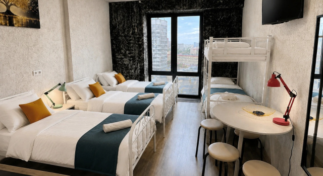 Uyutnaya Studiya Dlya Vsey Semyi Flat, Boek Appartement SVAO Area Moskou, in de buurt van Dmitrovskaya Metro Station
