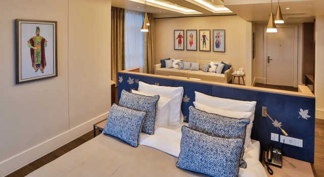 Двухместный люкс с балконом и с красивым видом из окна Dreamland Golf Hotel Baku