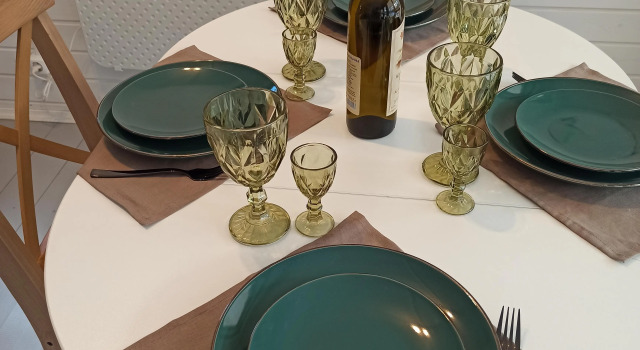 Домик Добрыни с сауной и кухней Кемпинг Модная коза