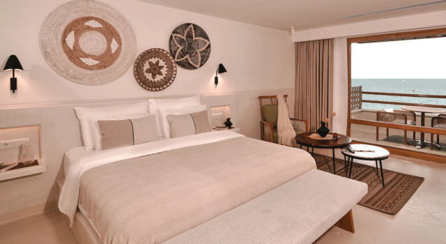 Двухместный номер Superior с видом на море Отель Perios Beach House Adults Only