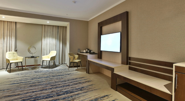 Двухместный номер Grand Deluxe Zarafshon Hotel Bukhara