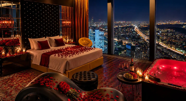 Sky City Moscow Dzhakuzi U Okna Na 55 Etazhe S Podsvetkoy I Muzykoy Zakatnaya Storona Redkiy Vid Na Park Pobedy I Gorod Apartments, Prenota Appartamento Hotel SPA a Mosca, SPA