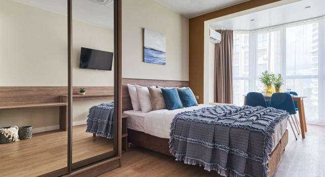 Апартаменты Red Apartments Роз Дель Мар Ангелит, Забронировать Апартаменты/квартира Апартаменты Сочи, рядом с Монумент Михаила Архангела, Апартаменты/квартира