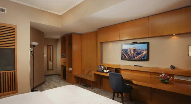 Двухместный номер Deluxe с красивым видом из окна Отель Ramada by Wyndham Ulaanbaatar Citycenter