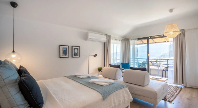 Двухместный номер Superior с балконом и с видом на море True Blue Boutique Hotel Kalkan