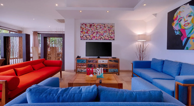 Апартаменты Keramas Beachfront Villa by Sanga Sanga Hospitality