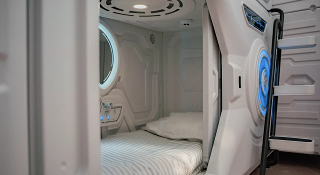 Капсула Мини-отель Qonoq Capsule Hotel at Samarkand Railway Station