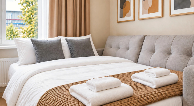 V luchshem zhk Flat, Rezervovat Apartmán Levné hotely v Moskovská
