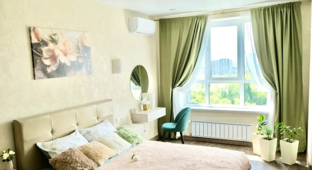 Uyutnaya novaya s panoramnym vidom s 14 etazha Flat, Prenota Appartamento Hotel a Samara con parcheggio, Parcheggio