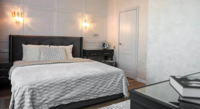 Schastlivyye Metry v ZhK Biznes Klassa Myata Apartments, Réserver Appartement SAO Area Moscou, près de Polezhayevskaya Metro Station