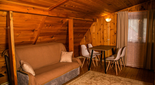Двухместная студия с видом на горы Частный дом Номер студия Lake House