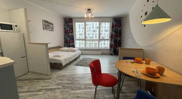 Apartamenty ColorApartments - Anglijskij dvor Apartment, Book Lejlighed Billige hoteller i Korolyov