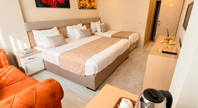 Трёхместный семейный номер Superior с красивым видом из окна Отель ŞİMAL HOTEL