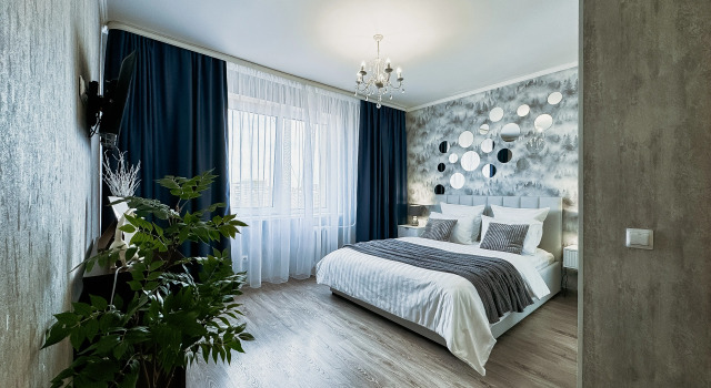 Oblaka 1 kv 43kv m v tsentre Ufy ryadom s RKB Flat, Rezervovat Apartmán Hotely v Bashkortostan s parkováním, Parkování
