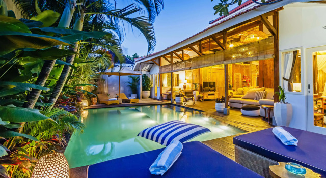 The Joglo Dream Joglo Villa, Rezervovat Vila Chaty v Bali, Chalupa