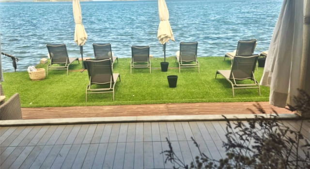 Трёхместный номер Klazomenai с балконом и с видом на море Bambu Urla Otel