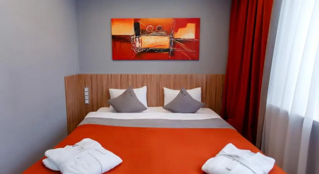 Dobbelt suite med byudsigt Mildom Premium Hotel