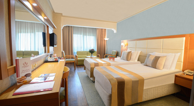 Двухместный семейный номер Deluxe с видом на город Akgun Istanbul Hotel, WorldHotels Crafted