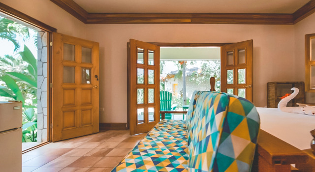 Двухместный Handcrafted Stone Cottage Garden с балконом Ocean Cliff Hotel