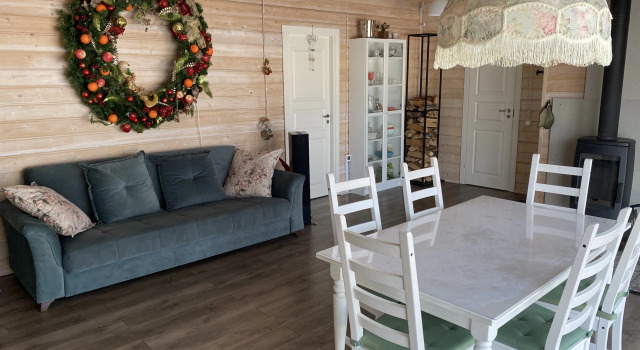 Коттедж с красивым видом из окна Гостевой дом BlackHouse Terrace