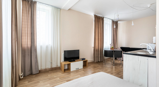 Vozle Akvaparka Rivyera Apartaments, Prenota Appartamento Hotel a Tatarstan con parcheggio, Parcheggio