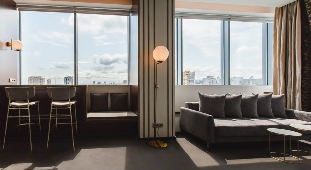 Двухместный люкс Отель Hilton Garden Inn Волгоград
