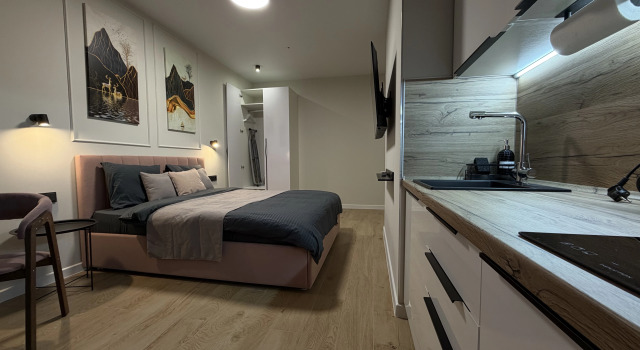 Sovremennaya Studiya V Zhk Legendarny Kvartal Flat, Prenota Appartamento Mosca Russia