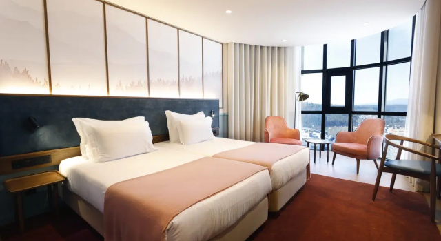 Одноместный номер Montebelo Viseu Congress Hotel & Spa