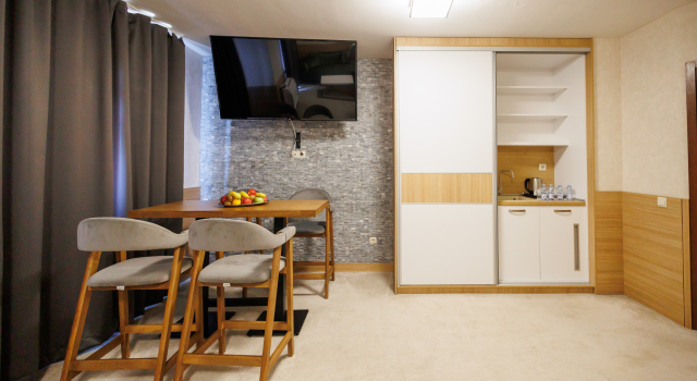 Апартаменты Deluxe с 2 комнатами с балконом Апарт-Отель Casa Karina