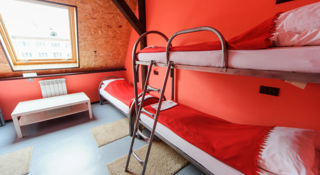 Кровать в общем номере (мужской номер) Hostel City 57