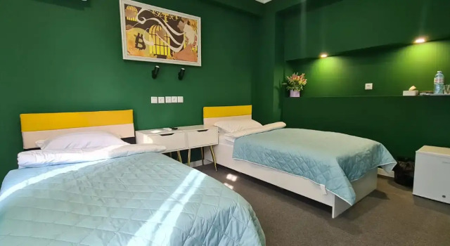 Standard Twin room Hotel Cryptohotel.club