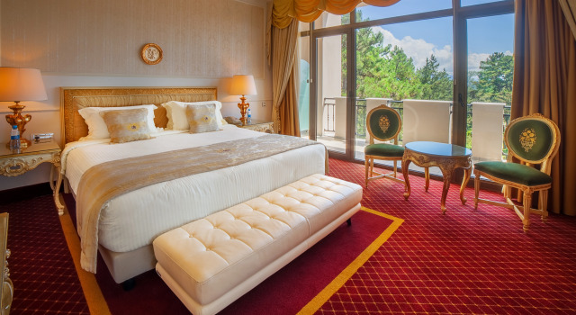 Двухместный люкс Presidential Dolce Vita с балконом и с красивым видом из окна Kobuleti Georgia Palace Hotel & Spa
