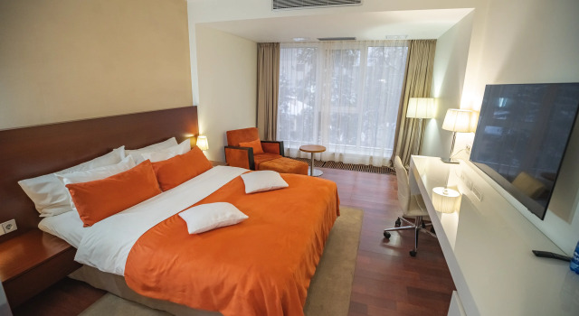 Двухместный номер Standard с видом на город Park Hotel Almaty