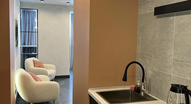 Shikarnaya S Vannoy V Spalnoy Zone Flat, Rezerwuj Apartament Industrial area 