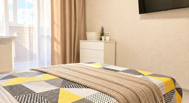 3-kh kom. v Zvezdnom Gorodke ot Romlex, 8 Spal'nykh Mest Flat, Buchen Sie Ferienwohnung Hotels in Tyumen Region mit Parkplatz, Parkplätze