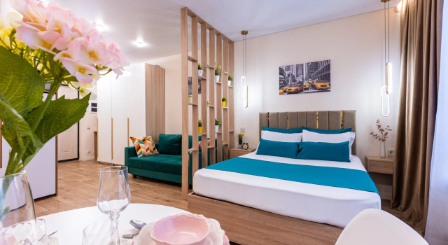 Sutki Ufa Ibragimova 90/2 322 Apartments, Prenota Appartamento Sovetsky district Ufa