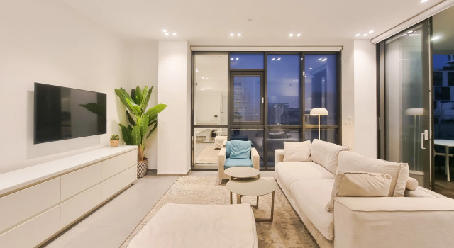 Апартаменты BnBIsrael Apartments - Hayarkon Bronze, Забронировать Апартаменты/квартира Отели Тель-Авива с парковкой, рядом с Пляж Иерусалим, Парковка