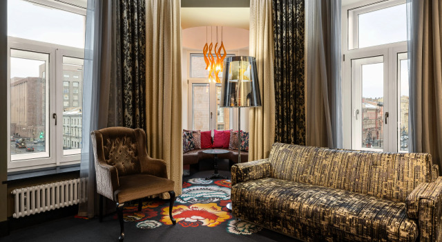 Двухместный люкс с видом на город Отель Radisson Соня Санкт-Петербург