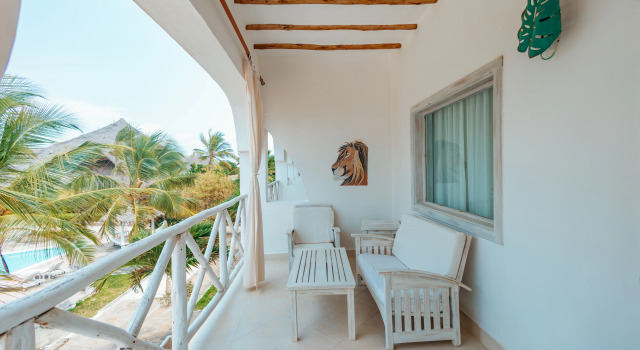 Двухместный номер Standard с балконом и с красивым видом из окна Twiga Beach Resort