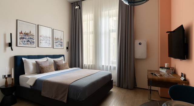 Na Kuznetskom mostu Blue Apartments, Prenota Appartamento CAO Area Mosca, vicino a Centro Commerciale Tsentral'nyy Detskiy Magazin