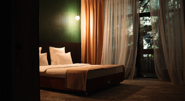 Двухместный номер Deluxe с балконом Отель Dombay Winter Hall