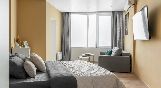 Апартаменты Квартира Emerald House с Прекрасным Видом на Море