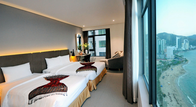 Двухместный номер Premium с красивым видом из окна Anrizon Hotel Nha Trang