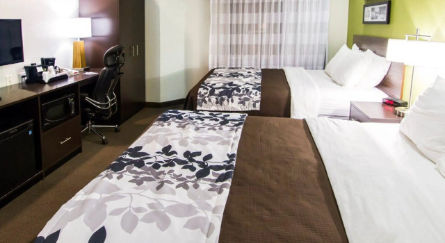 Четырёхместный номер Standard Sleep Inn Flagstaff